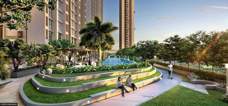 Garden, runwal-avenue 2 Bedroom 475 Sq.Ft. Apartment In Kanjurmarg East Mumbai 9806879