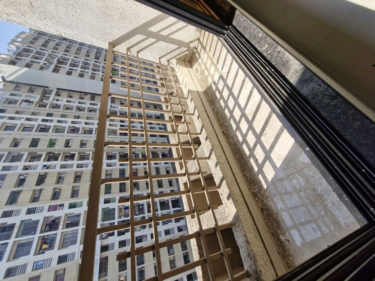 Balcony, kini-tower 1 Bedroom 445 Sq.Ft. Apartment In Virar West Palghar 9807018