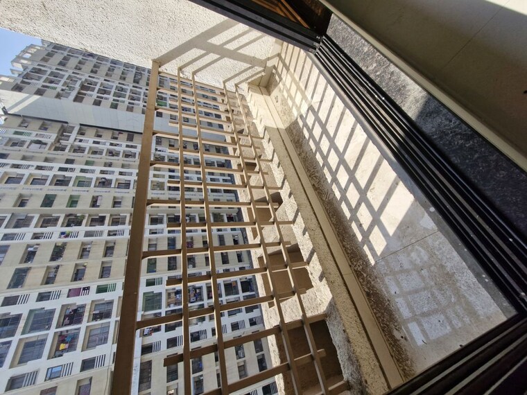 Balcony, kini-tower 1 Bedroom 445 Sq.Ft. Apartment In Virar West Palghar 9807018