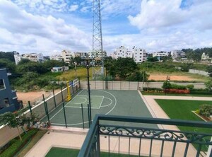 Balcony in 3.5 BHK Apartment at Sobha Victoria Park, Hennur Road – for Rent
