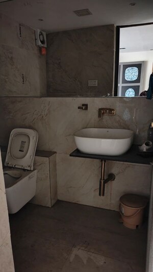 Bathroom in  Office Space at HN Safal Mondeal Square, Prahlad Nagar – for Rent
