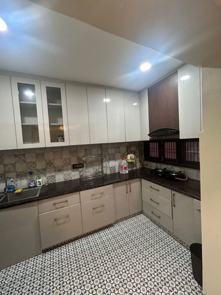 Kitchen, hauz khas 2 Bedroom 1100 Sq.Ft. Builder Floor In Hauz Khas Delhi 9807216