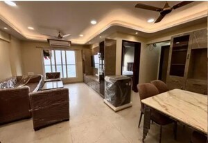 Living Room in 1.5 BHK Apartment at Dosti West County, Balkum Pada – for Rent