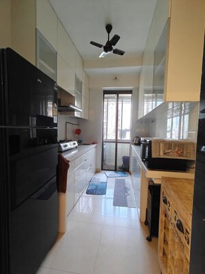 Kitchen in 2 BHK Apartment at Lake Home, Powai – for Rent