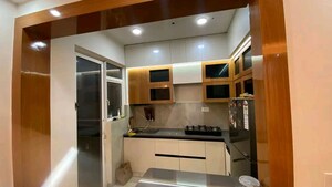 Kitchen in 2 BHK Builder Floor at Chattarpur – for Rent