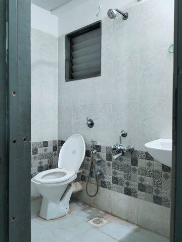 Bathroom in 2 BHK Apartment at Bakeri Sivanta, Vejalpur – for Rent