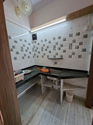 Kitchen/pantry in 1 RK Apartment at Yogi Darpan CHS, Yogi Nagar – for Rent