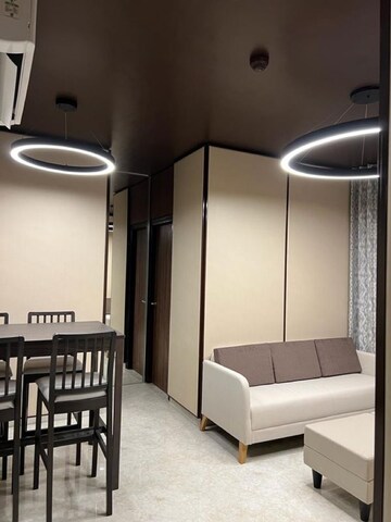 Living Room in 1 BHK Apartment at Lodha Amara, Sandoz Baug – for Sale