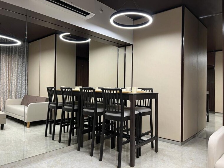 Dining area, lodha-amara 1 Bedroom 472 Sq.Ft. Apartment In Sandoz Baug Thane 9807375