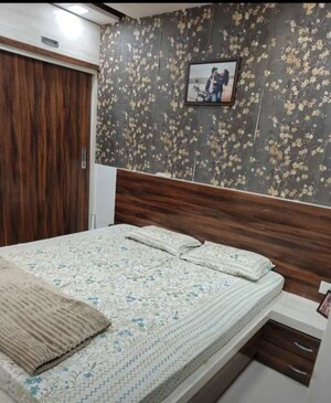 Bedroom in 2 BHK Apartment at Bhagwati Sky Oasis, Ulwe – for Rent