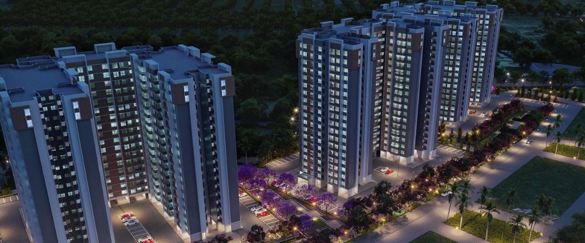 3 BHK + Extra Room 2222 Sq.Ft. Penthouse in Lodha Giardino