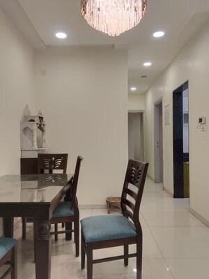 Living Room in 2 BHK Apartment at Rustomjee Urbania Azziano, Thane West – for Rent