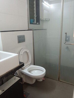 Bathroom in 2 BHK Apartment at Rustomjee Urbania Azziano, Thane West – for Rent