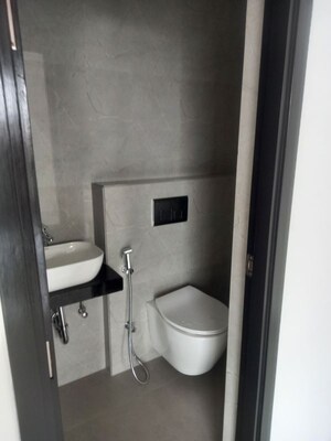 Bathroom in 2 BHK Apartment at Raymond Ten X Habitat, Pokhran Road No Two – for Rent