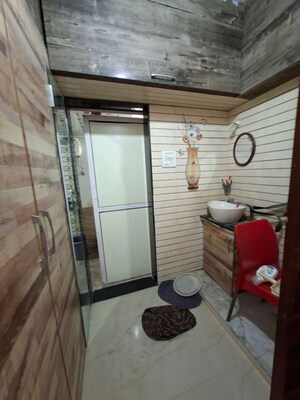 Bathroom in 1 RK Apartment at Yogi Ashram, Borivali West – for Rent
