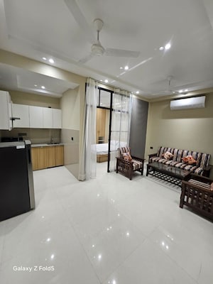 Living Room in 3 BHK Builder Floor at Vatika Lifestyle Homes, Sector 83 – for Rent