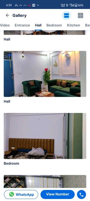 Bedroom in 2 BHK Villa at Lalkuan – for Rent