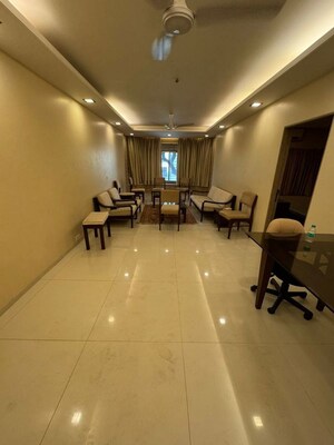 Living Room in 3 BHK Apartment at Bandra West – for Rent