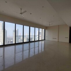 4 BHK + Servant Room Apartment For Rent in Rustomjee Crown