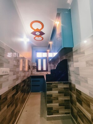 Kitchen in 2 BHK Builder Floor at Dwarka Mor – for Rent