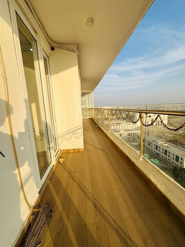 Balcony in 3 BHK Apartment at Omaxe Royal Residency Faridabad, Sector 79 – for Rent