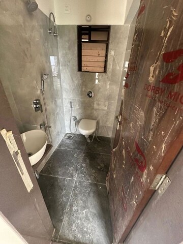 Bathroom in 3 BHK Apartment at Chaitanya Om Shivam, Borivali West – for Sale