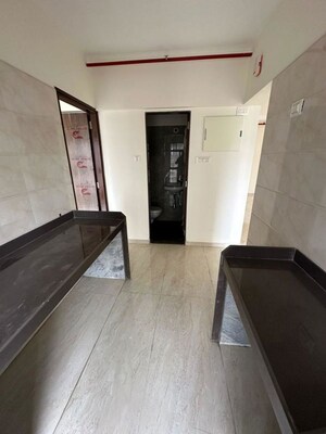 Kitchen in 3 BHK Apartment at Chaitanya Om Shivam, Borivali West – for Sale