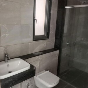 Bathroom in 4 BHK Apartment at Rustomjee Crown, Gokhale Road – for Rent