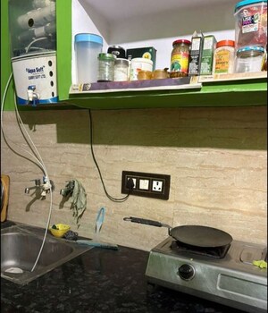 Kitchen in 1 BHK Apartment at Udaiganj – for Rent