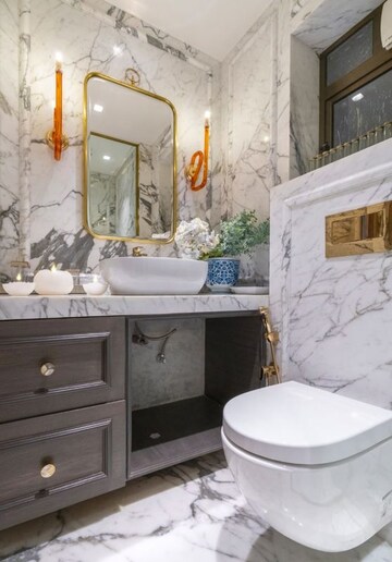 Attached Bathroom in 2 BHK Apartment at Bhoomi Celestia, Malad West – for Sale