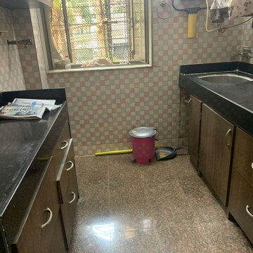 Kitchen in 1 BHK Apartment at Green Woods CHS, Shimpoli – for Rent