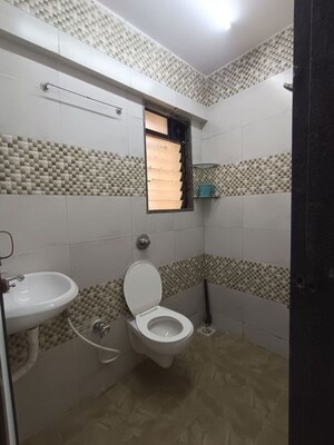 Bathroom in 2 BHK Apartment at Mishal Gurudatta, Chembur – for Rent