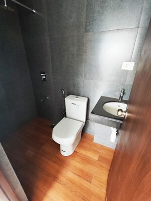 Bathroom in 2 BHK Apartment at Kalpataru Paramount, Kapur Bawdi – for Rent