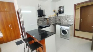 Kitchen in Studio Apartment at Varthur – for Rent