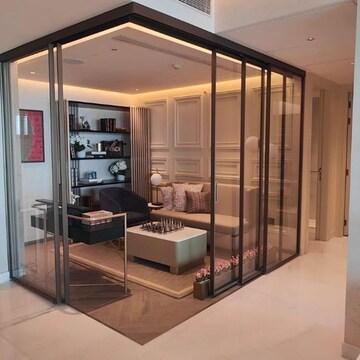 Living Room in 4 BHK Apartment at Lokhandwala Minerva Mahalaxmi, Arthur rd – for Rent