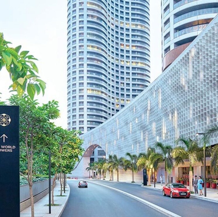 Exterior View, lodha-the-world-towers-world-one-tier-2 4 Bedroom 2090 Sq.Ft. Apartment In Empire Mill Mumbai 9807599