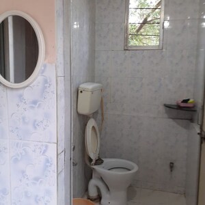 Bathroom in Studio Apartment at Koregaon Park CHS, Koregaon – for Rent