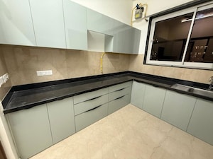 Kitchen in 3 BHK Apartment at Courtyard by Narang Realty and The Wadhwa Group, Pokhran Road No Two – for Rent