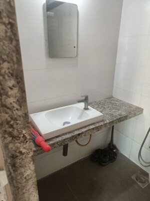 Bathroom in 2 BHK Apartment at Rustomjee Urbania Azziano, Thane West – for Sale