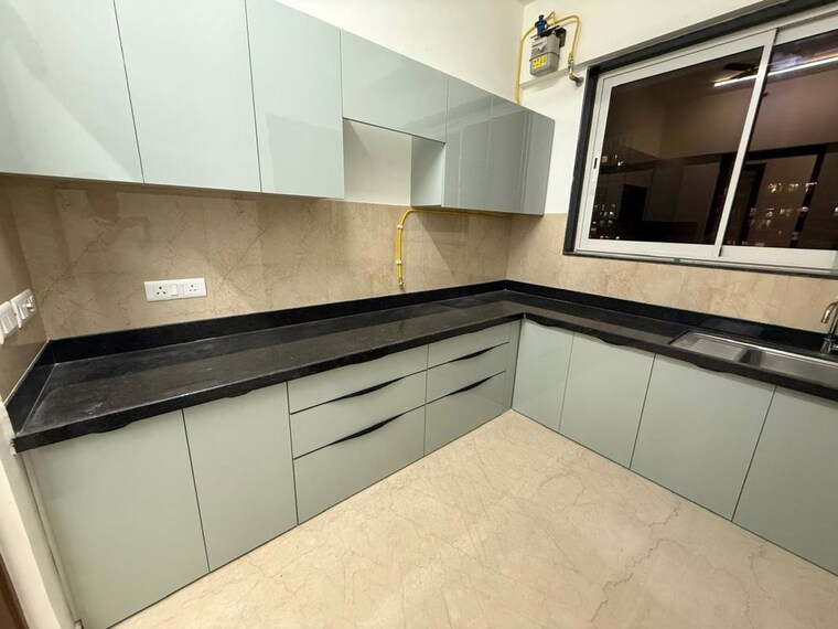 Kitchen, courtyard-by-narang-realty-and-the-wadhwa-group 3 Bedroom 1260 Sq.Ft. Apartment In Pokhran Road No Two Thane 9807647