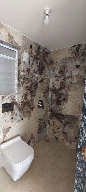 Bathroom in 1 BHK Apartment at Walchand Residency, Mira Road – for Rent