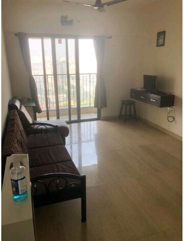 Living Room in 2 BHK Apartment at Lodha Grande, Majiwada – for Rent