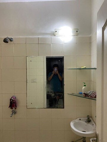 Bathroom in 2.5 BHK Apartment at Mahagun Manor, Sector 50 – for Rent