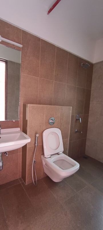 Bathroom in 3 BHK Apartment at Amar Serenity, Baner Pashan Link Road – for Rent