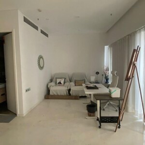 Living Room in 3 BHK Apartment at Lodha The World Towers World One Tier 2, Empire Mill – for Rent