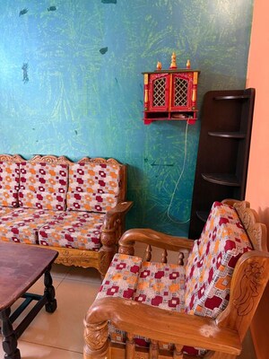 Living Room in 2 BHK Apartment at VBHC Palmhaven II, Kengeri – for Rent