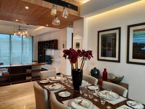 Living Room in Studio Apartment at Unitech Infospace, Sector 21 – for Rent
