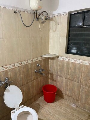 Bathroom in 2 BHK Apartment at Gera Foliage, Viman Nagar – for Rent