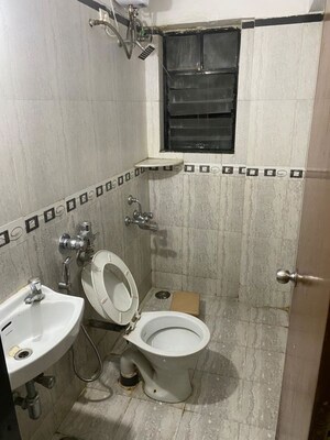 Bathroom in 2 BHK Apartment at Gera Foliage, Viman Nagar – for Rent