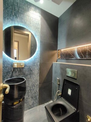 Bathroom in 1 RK Apartment at Unitech Infospace, Sector 21 – for Rent